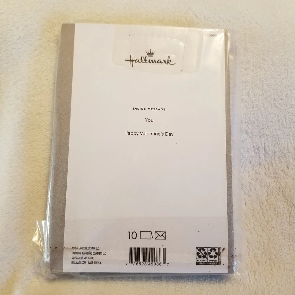 Hallmark Valentine's Day Card Assortment 11 New Cards 1 Paper Wonder Pop Up Card